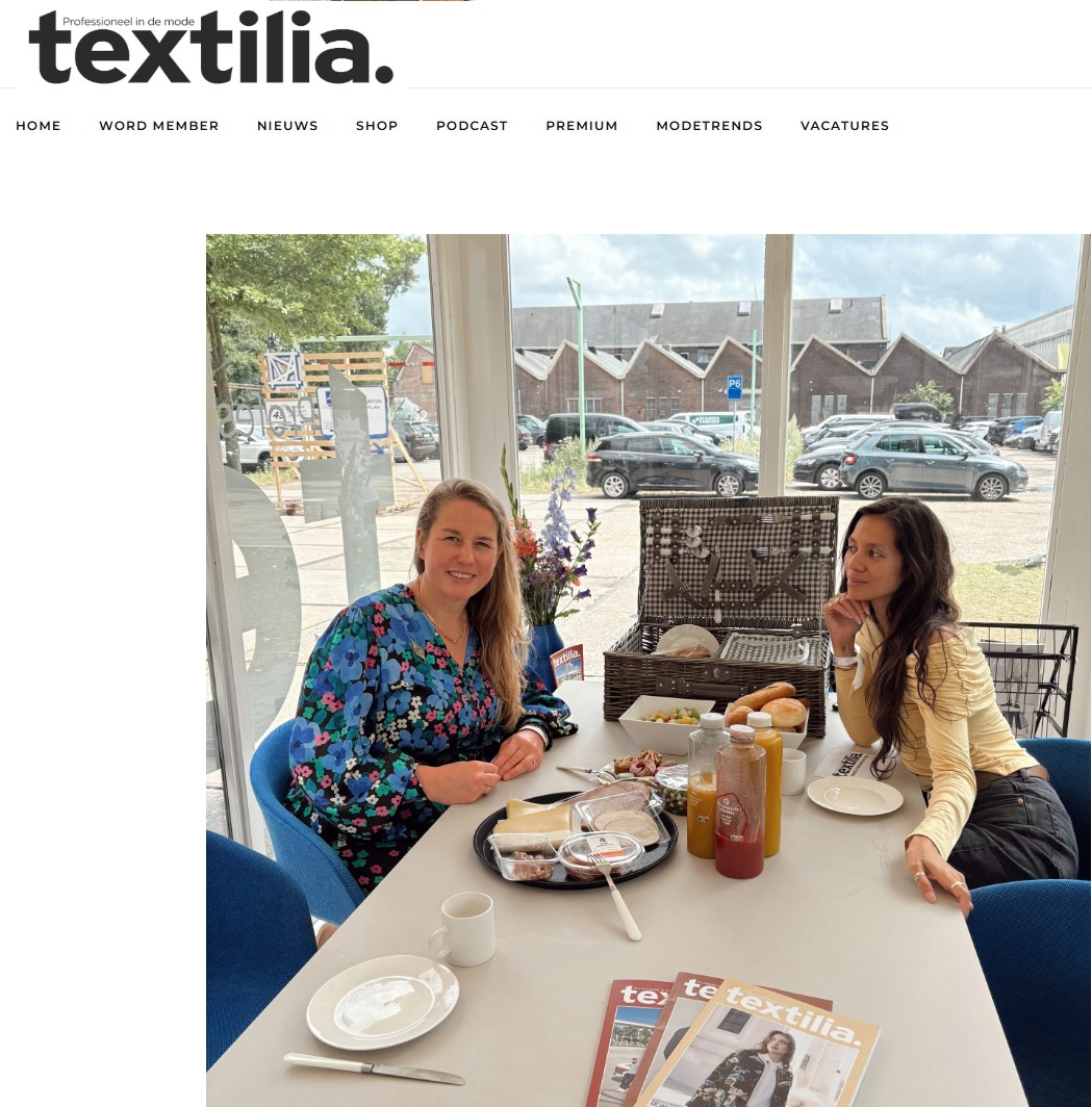 Gezien bij Textilia